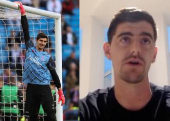 Courtois desvela la vital rutina que hace en pleno partido para no perder la concentración