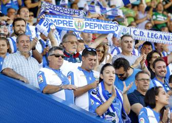 Las peñas del Leganés piden otro horario ante el Zaragoza a LaLiga