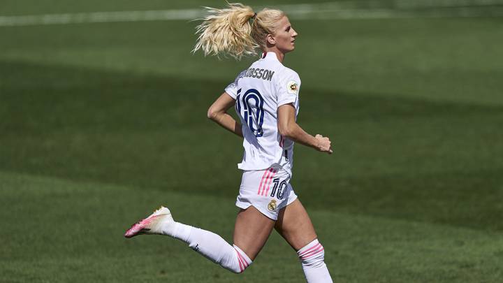Jakobsson, jugadora del Real Madrid.