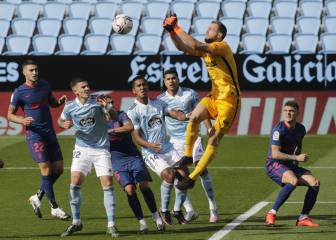 1x1 del Celta: Sin pólvora ante Oblak y Martínez Munuera