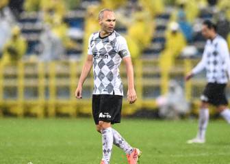 El Vissel Kobe de Iniesta y Samper pierde en Hiroshima