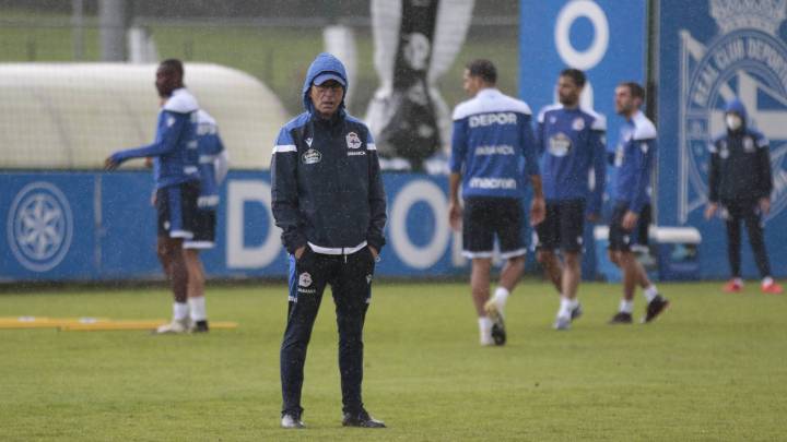 Fernando Vázquez en Abegondo