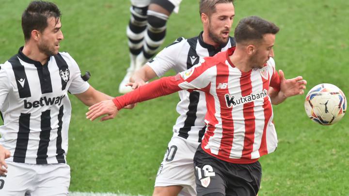 Athletic 2-0 Levante: resumen, goles y resultado del partido