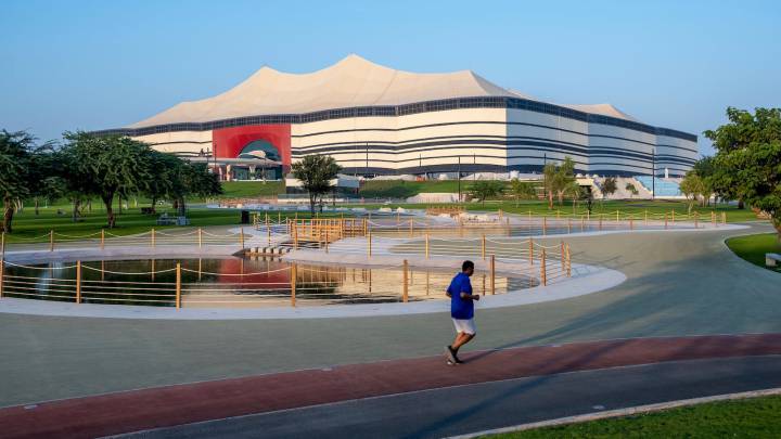 Nueva vista del estadio Al Bayt confirma su finalización