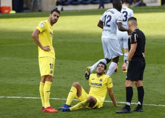 Parejo se suma a lista de bajas y estará unas cuatro semanas fuera