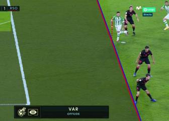 La regla que demuestra que el VAR acertó en el polémico tanto anulado al Betis
