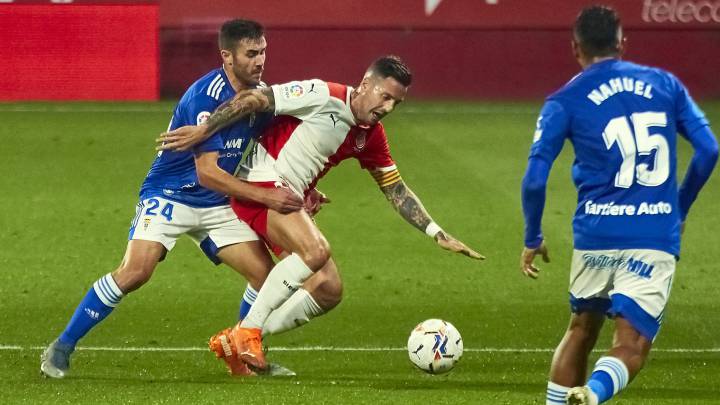 Muric, Juanpe, Stuani y Aday, bajas por lesión ante el Lugo