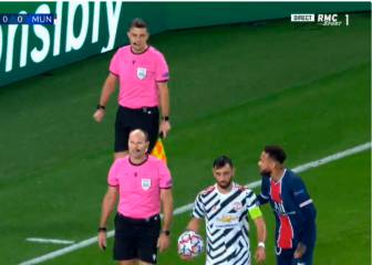 De guion de peli: la escena entre Keylor, Bruno Fernandes, Mateu Lahoz y Martínez Munuera