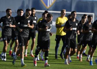 Djurdjevic y Mariño examinan
al Málaga multiusos de Sergio Pellicer