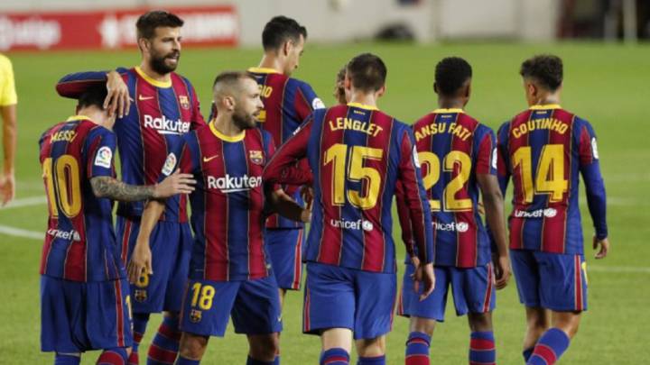 Elige el once del Barcelona