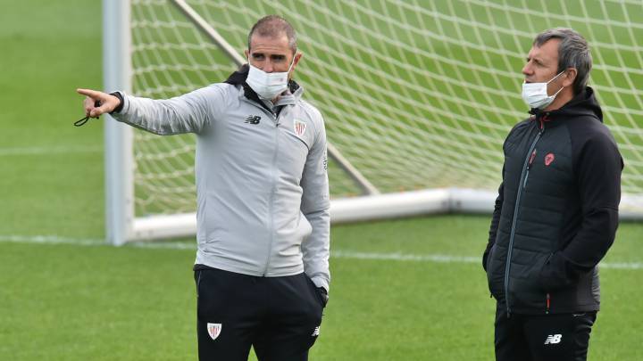 Once del Athletic en El Sadar al estilo Garitano