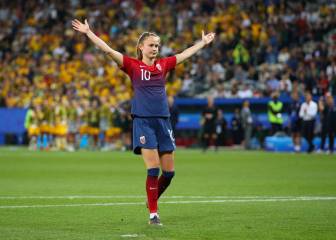 Hansen ha participado en la mitad de los goles de Noruega