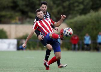 La falta de acierto y el balón parado condenan al Atlético B