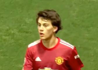 La exhibición de Pellistri en su debut con el United U23 que enloquece a la afición 'red devil'