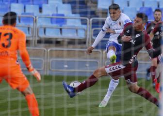 El Zaragoza menos goleador de estos ocho años en Segunda