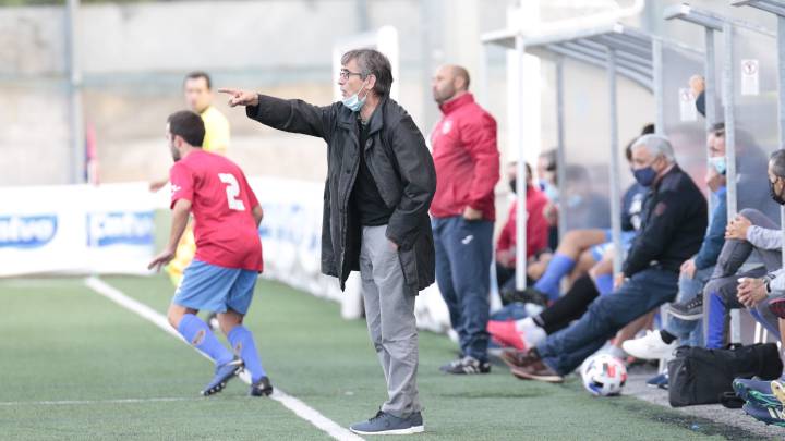 Fernando Vázquez en el Bergantiños - Deportivo