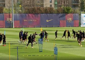 El Barcelona completa su última sesión antes de viajar a Turín