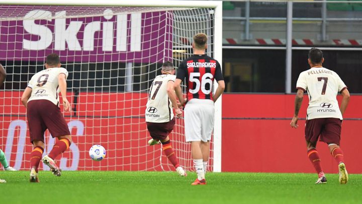 Veretout marcó de penalti.