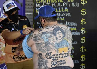 Un museo de Maradona en la espalda