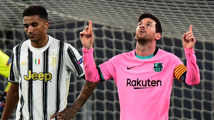 Messi volvió loca a la Juventus.