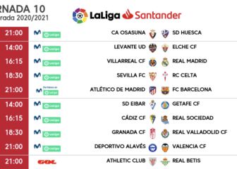 El Atlético-Barcelona, el 21-N
