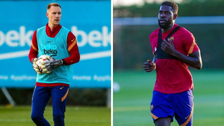 Ter Stegen y Umtiti