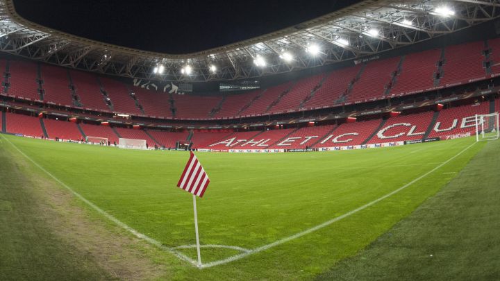 El césped de San Mamés llega a tiempo