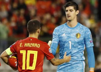 El coronavirus trastoca a la Bélgica de Courtois y Hazard