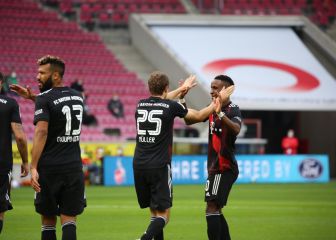 El Bayern gana sin Lewandowski y se pone líder de la Bundesliga