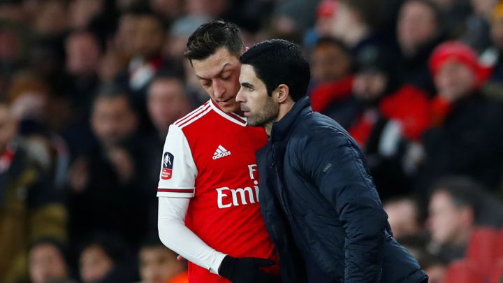 Arteta: "Le di a Özil todas las oportunidades que pude"