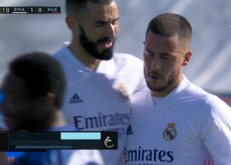 La extraña celebración de Hazard tras su golazo que causó polémica en España