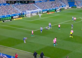 Se jugó la roja: el pelotazo que Messi le quiso pegar al árbitro