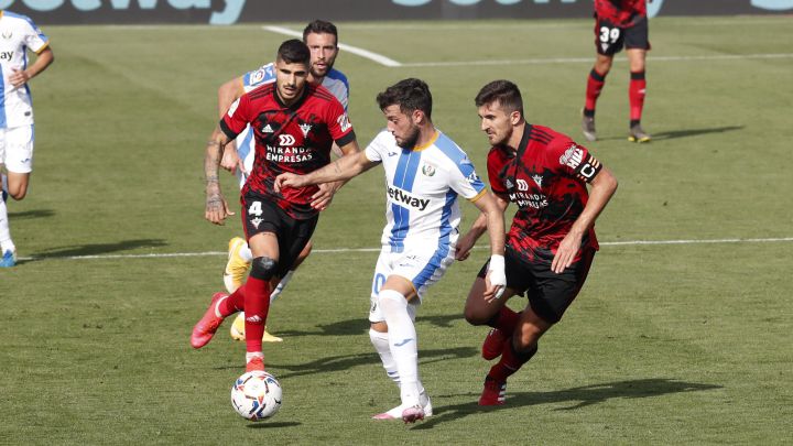 Leganés | Arnáiz, desatascador a cañonazos