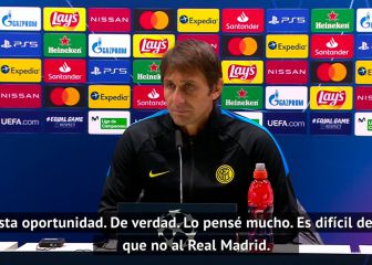 Conte recordó la ocasión en que el Real Madrid le ofreció la banca merengue