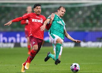 Werder Bremen y Colonia empatan en un gris partido