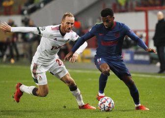 Lemar, la gran baja del entreno