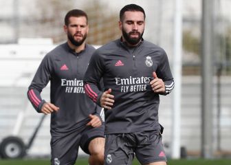 Nacho and Carvajal a couple of weeks away from return
