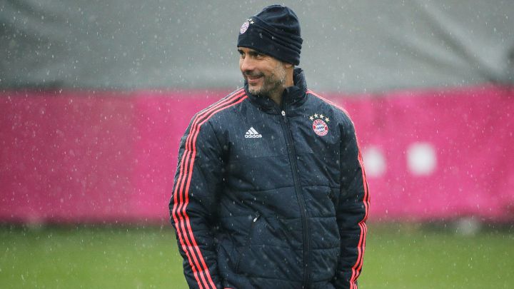 El único entrenamiento que se perdió Guardiola en Múnich