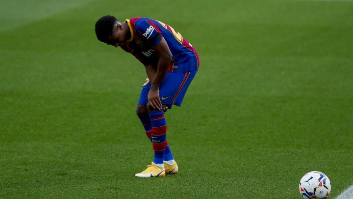 Ansu Fati facing four-month lay-off after meniscus surgery