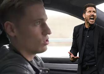 Llorente y lo que pensó cuando El Cholo lo puso tan adelante