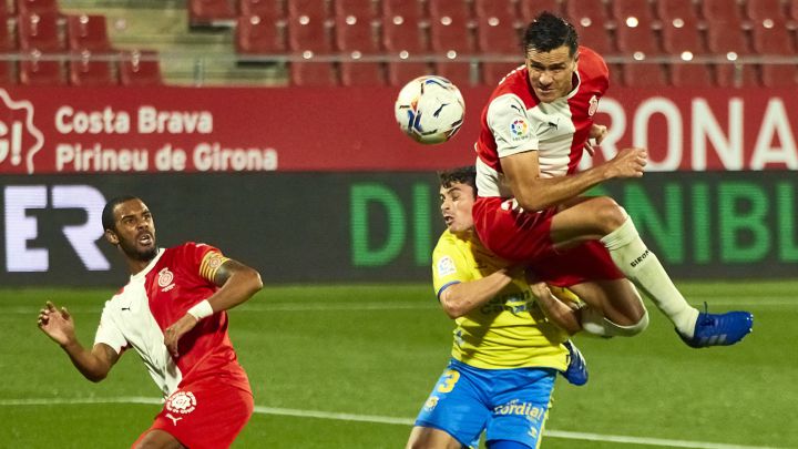 El Girona presenta alegaciones por la primera amarilla de Bernardo ante Las Palmas