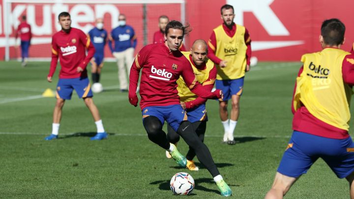 Entrenamiento del Barcelona