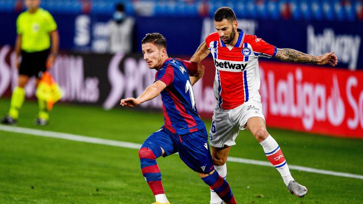Enis Bardhi lleva por primera vez al Levante a la Eurocopa