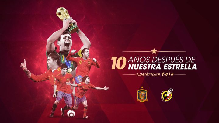 Los jugadores de la selección rememoran el Mundial de Sudáfrica