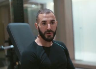 Benzema explica cómo trabaja en casa para estar a tope