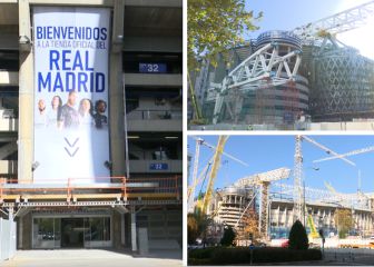 El nuevo Bernabéu ya empieza a verse imponente