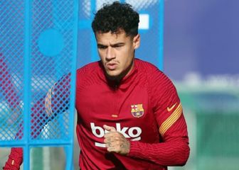 Coutinho, la gran novedad para el partido ante el Atlético