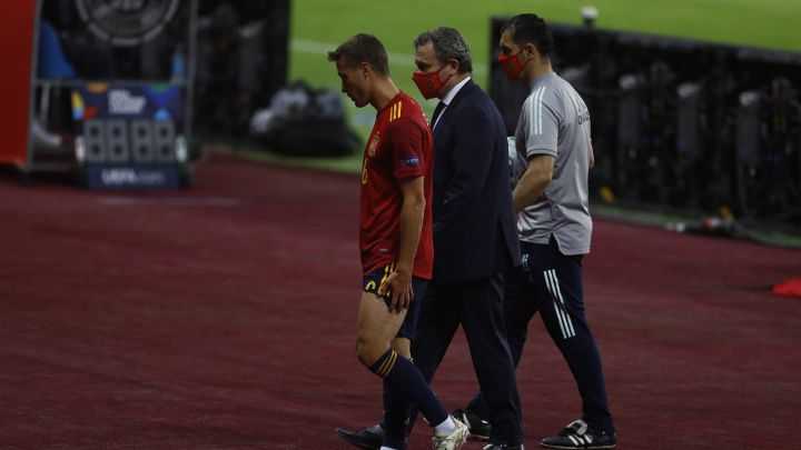 Canales corre el riesgo de perderse el derbi en enero