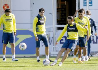 Alcácer no entrena y es seria duda para recibir al Madrid