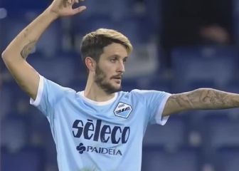 La Lazio gana bajo la tormenta